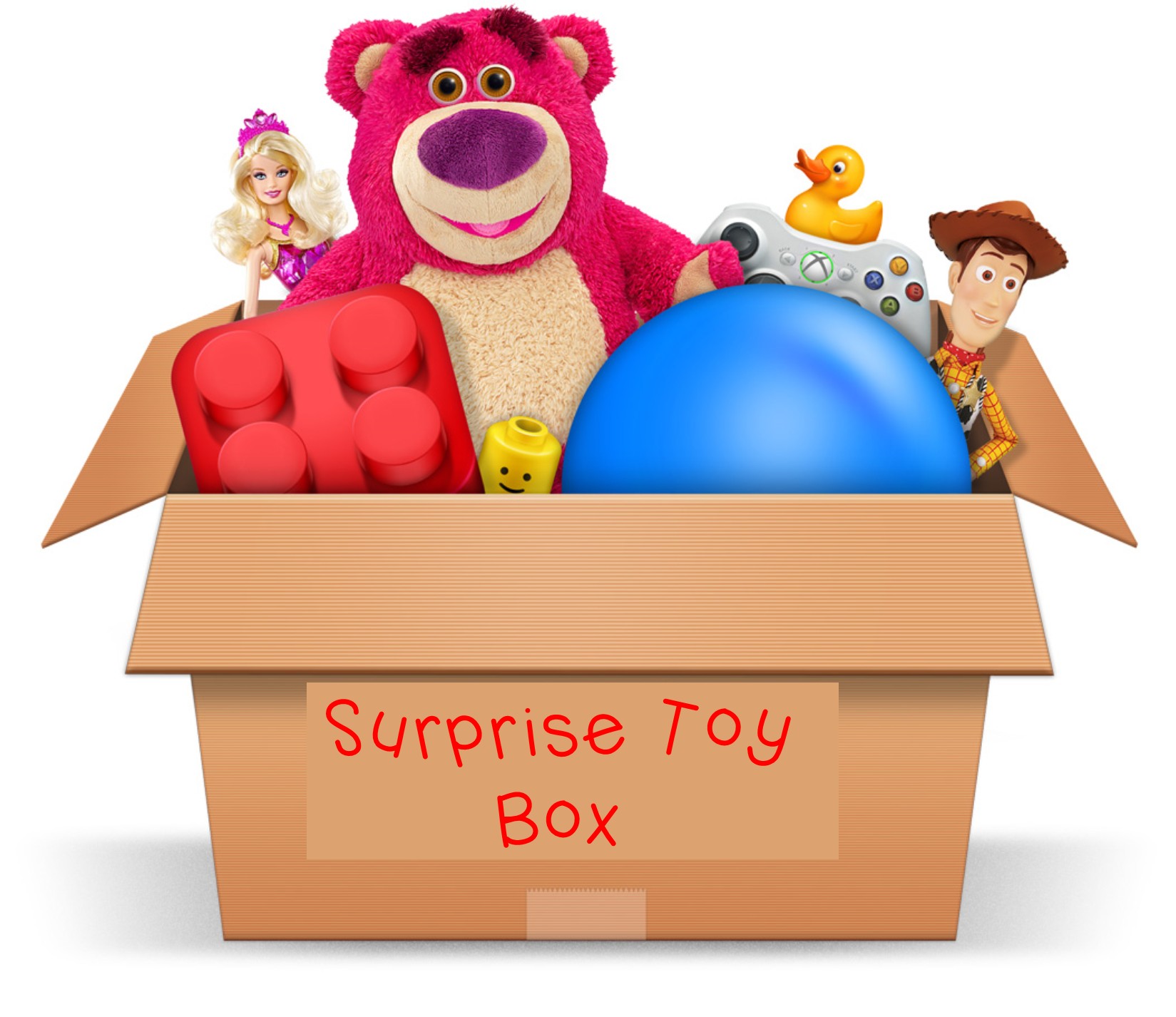 Surprise Toy and Book Box 12-24 months Santorini Travel Tots.