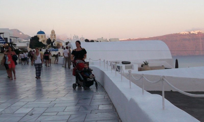 Is Santorini stroller friendly?