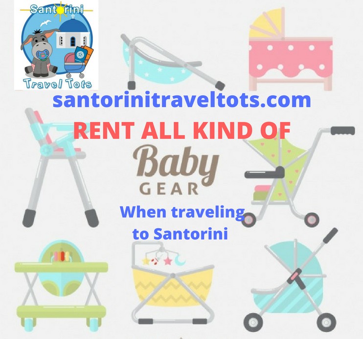 Santorini Travel Tots! Baby gear rental 